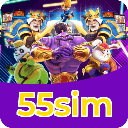 Interface intuitiva 55sim - design moderno e fácil de usar